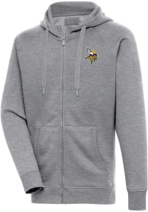 Antigua Minnesota Vikings Mens Grey Victory Big and Tall Light Weight Jacket
