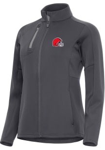 Antigua Cleveland Browns Womens Grey Generation Light Weight Jacket