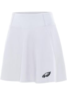 Antigua Philadelphia Eagles Womens White Chip Skort Skirt