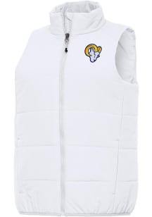 Antigua Los Angeles Rams Womens White Experience Vest