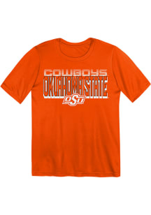 Oklahoma State Cowboys Toddler Orange Fade to Black Perf T-Shirt