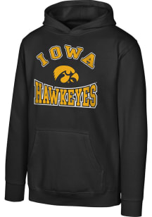 Iowa Hawkeyes Youth Black Home Town Long Sleeve Hoodie