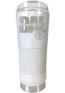Dallas Mavericks 24 oz Opal Stainless Steel Tumbler - White