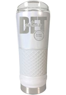 Detroit Pistons 24 oz Opal Stainless Steel Tumbler - White