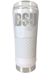Boise State Broncos 24 oz Opal Stainless Steel Tumbler - White