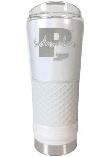 Purdue Boilermakers 24 oz Opal Stainless Steel Tumbler - White