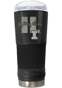 Illinois Fighting Illini 24 oz Onyx Stainless Steel Tumbler - Black