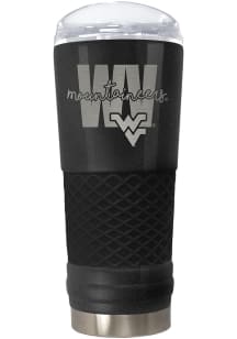 West Virginia Mountaineers 24 oz Onyx Stainless Steel Tumbler - Black