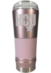 Houston Astros 24 oz Rose Stainless Steel Tumbler - Pink
