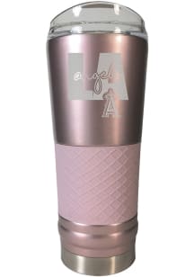 Los Angeles Angels 24 oz Rose Stainless Steel Tumbler - Pink