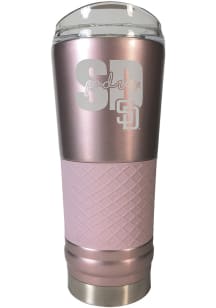 San Diego Padres 24 oz Rose Stainless Steel Tumbler - Pink