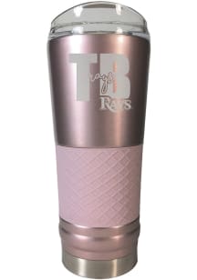 Tampa Bay Rays 24 oz Rose Stainless Steel Tumbler - Pink