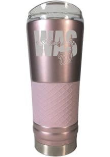 Washington Nationals 24 oz Rose Stainless Steel Tumbler - Pink