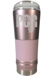 Portland Trail Blazers 24 oz Rose Stainless Steel Tumbler - Pink