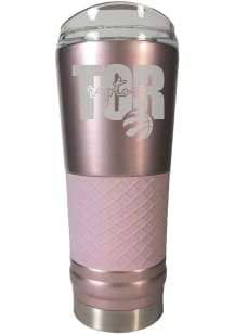 Toronto Raptors 24 oz Rose Stainless Steel Tumbler - Pink