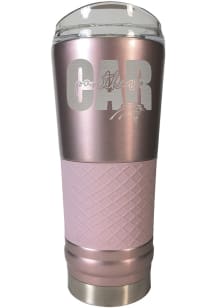 Carolina Panthers 24 oz Rose Stainless Steel Tumbler - Pink
