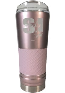 San Jose Sharks 24 oz Rose Stainless Steel Tumbler - Pink