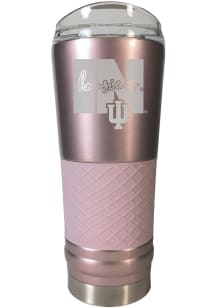 Indiana Hoosiers 24 oz Rose Stainless Steel Tumbler - Pink