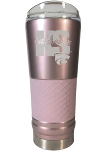 K-State Wildcats 24 oz Rose Stainless Steel Tumbler - Pink