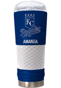Kansas City Royals Personalized 24 oz Team Color Stainless Steel Tumbler - Blue