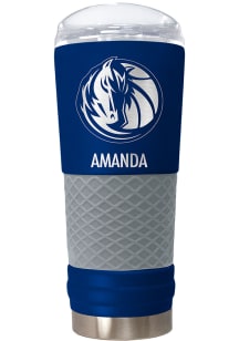 Dallas Mavericks Personalized 24 oz Team Color Stainless Steel Tumbler - Blue