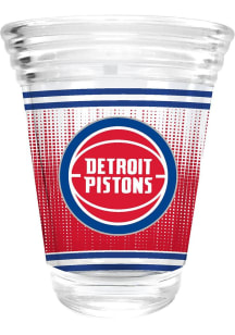 Detroit Pistons 2oz Round Shot Glass