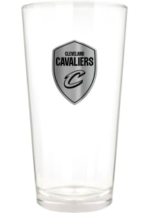 Cleveland Cavaliers 16oz Stealth Metal Emblem Pint Glass - Grey