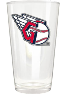 Cleveland Guardians 16oz Emblem Pint Glass - Red