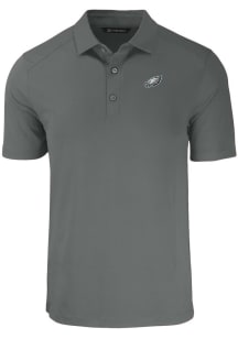 Cutter and Buck Philadelphia Eagles Grey Forge Design Big and Tall Polo
