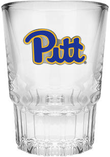 Pitt Panthers 2oz Metal Emblem Shot Glass