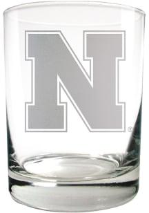 Nebraska Cornhuskers 14oz Laser Etch Rock Glass - Red