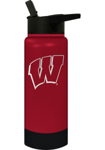 Wisconsin Badgers 24oz Junior Thirst Stainless Steel Bottle - Red