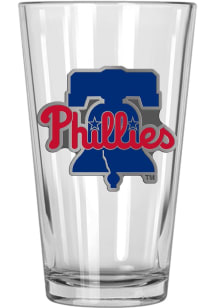 Philadelphia Phillies 16oz Emblem Pint Glass - Red