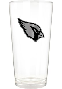 Arizona Cardinals 16oz Metal Emblem Pint Glass - Red