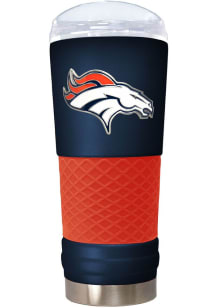 Denver Broncos 24oz Draft Emblem Stainless Steel Tumbler - Blue