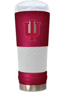 Indiana Hoosiers 24oz Draft Emblem Stainless Steel Tumbler - Red