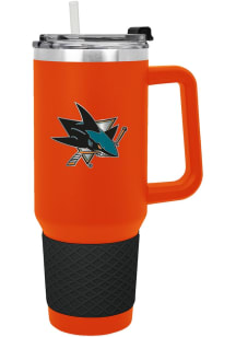 San Jose Sharks 40oz Colossus Stainless Steel Tumbler - Orange