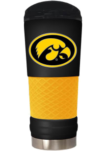 Iowa Hawkeyes 24oz Draft Emblem Stainless Steel Tumbler - Black