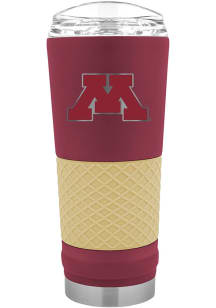 Minnesota Golden Gophers 24oz Draft Emblem Stainless Steel Tumbler - Maroon