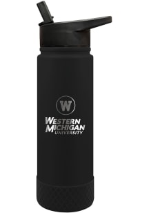 Western Michigan Broncos 24oz Jr Thrist Stainless Steel Bottle - Black