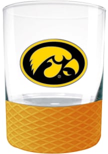 Iowa Hawkeyes 14oz Comissioner Rock Glass - Yellow