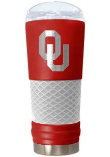 Oklahoma Sooners 24oz Draft Stainless Steel Tumbler - Red