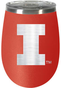 Illinois Fighting Illini 10oz BLUSH Stainless Steel Stemless