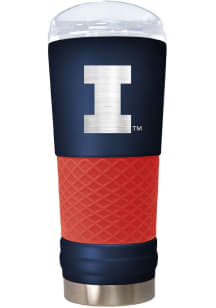 Illinois Fighting Illini 24oz Draft Stainless Steel Tumbler - Blue