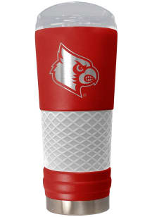 Louisville Cardinals 24oz Draft Stainless Steel Tumbler - Red