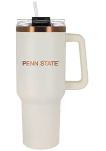Penn State Nittany Lions 40oz Cream + Copper Stainless Steel Tumbler - White