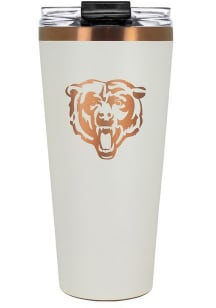 Chicago Bears 32oz Cream + Copper Stainless Steel Tumbler - White