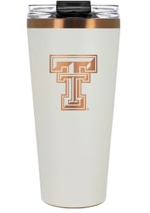 Texas Tech Red Raiders 32oz Cream + Copper Stainless Steel Tumbler - White