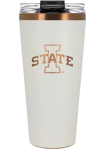 Iowa State Cyclones 32oz Cream + Copper Stainless Steel Tumbler - White