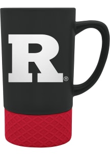 Rutgers Scarlet Knights 15oz Jump Ceramic Mug - Black